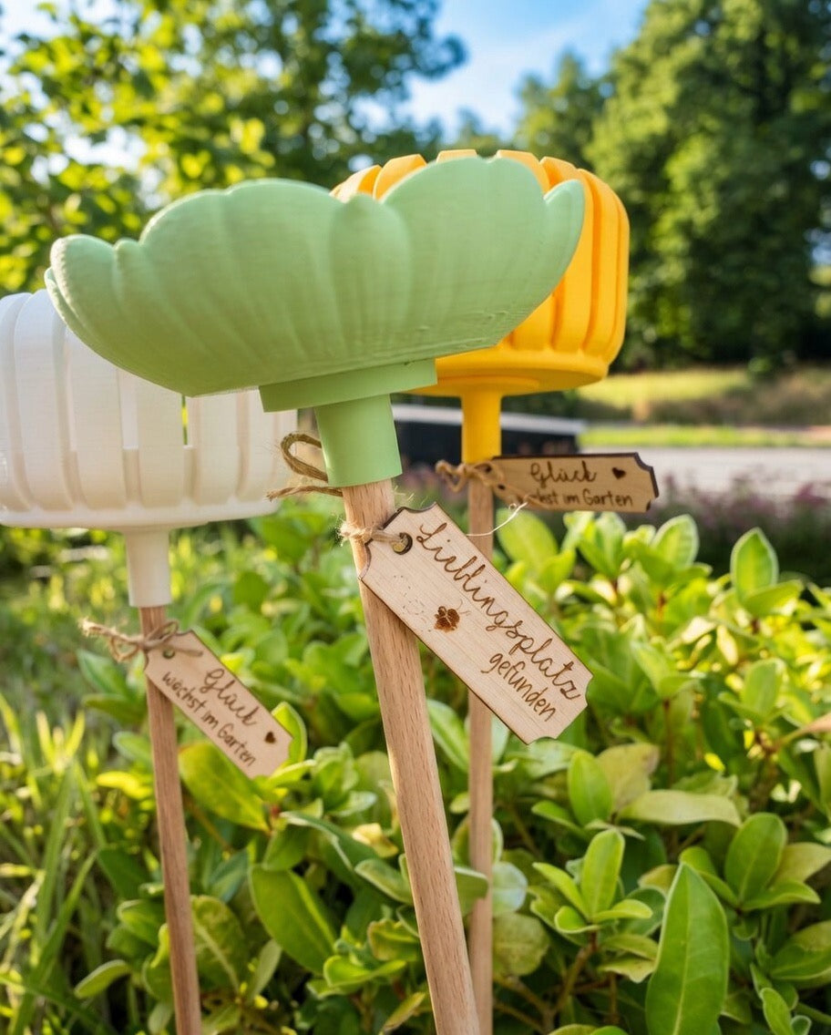 🏮 Gartenfackel „Glück“ 🏮