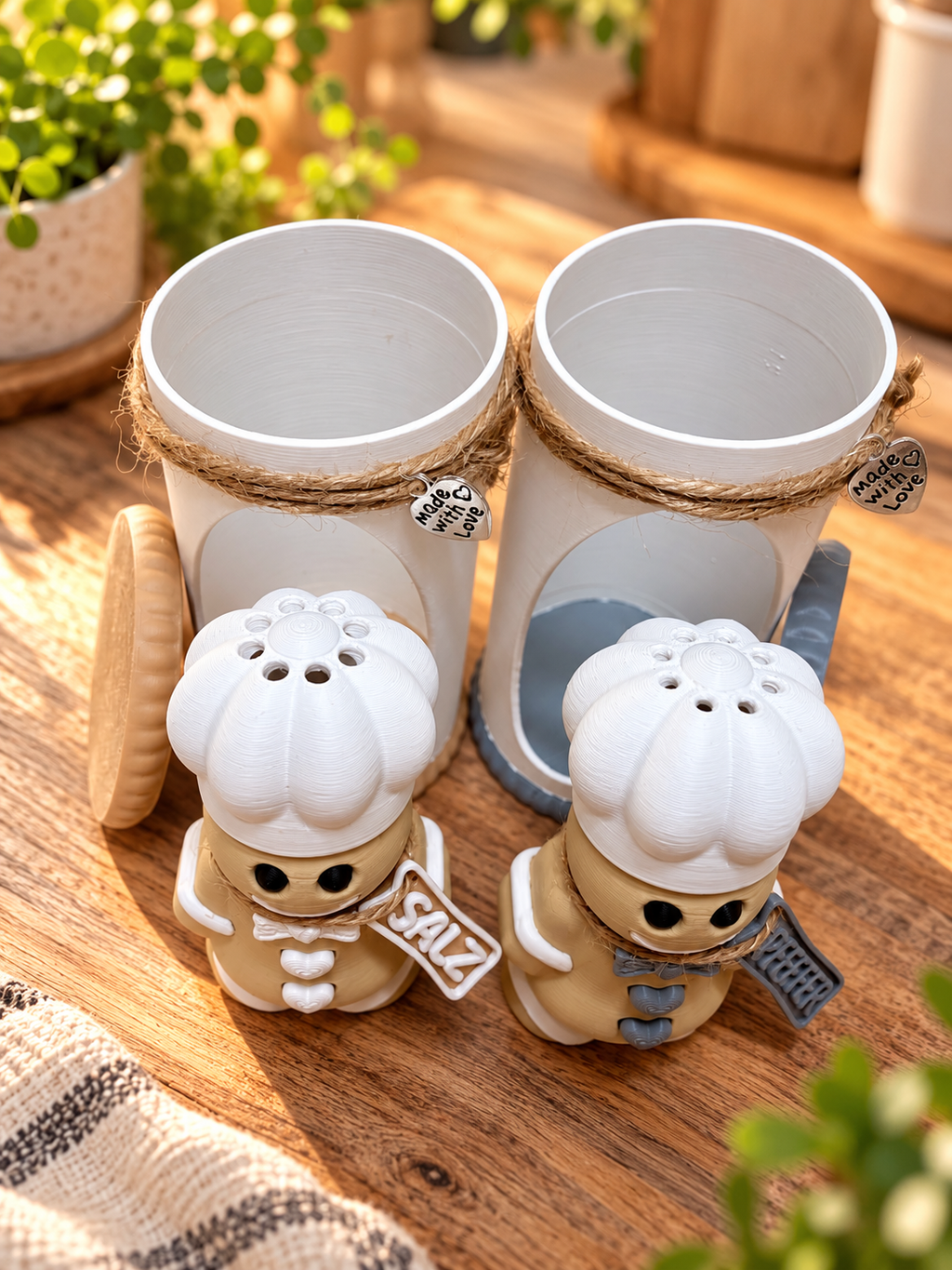 🧂 Salz & Pfeffer Ernie 🥰 Streuer mit Dose