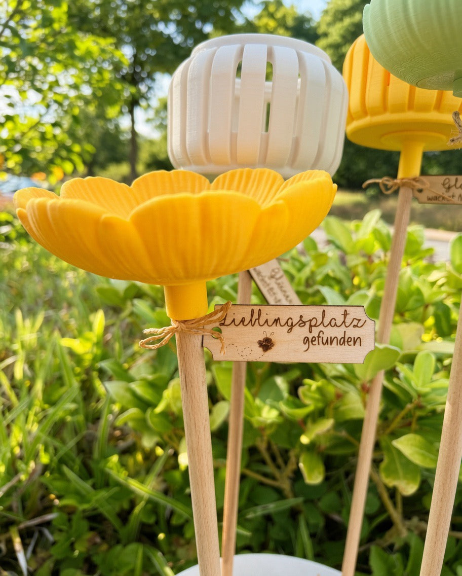 🏮 Gartenfackel „Glück“ 🏮