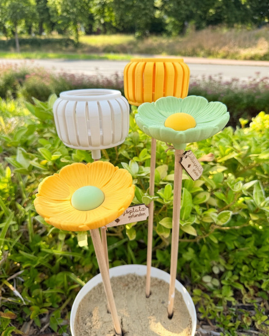 🏮 Gartenfackel „Glück“ 🏮