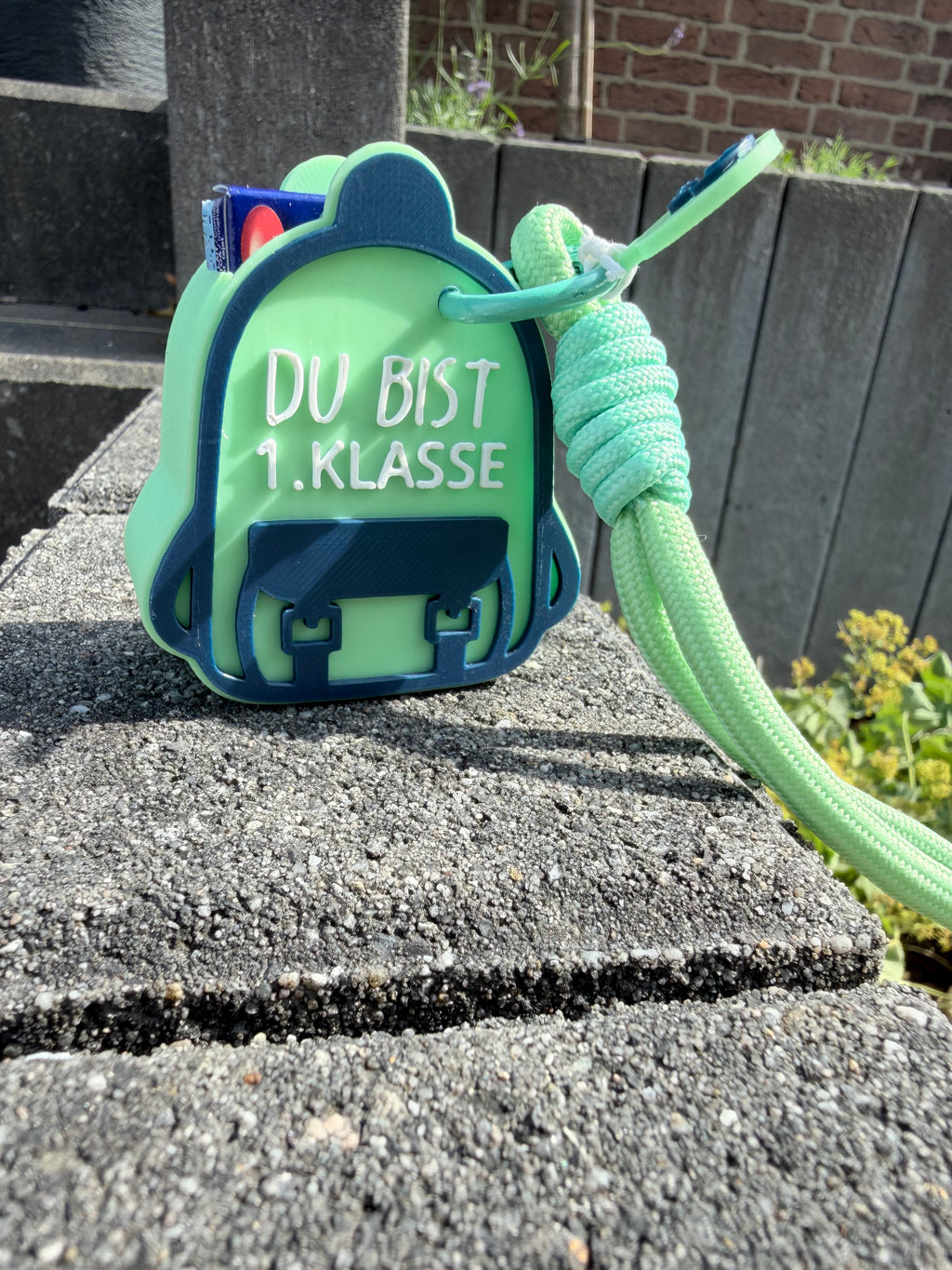 🎒 Mini-Schulranzen – personalisierbar mit Wunschname - Einschulung 🎒