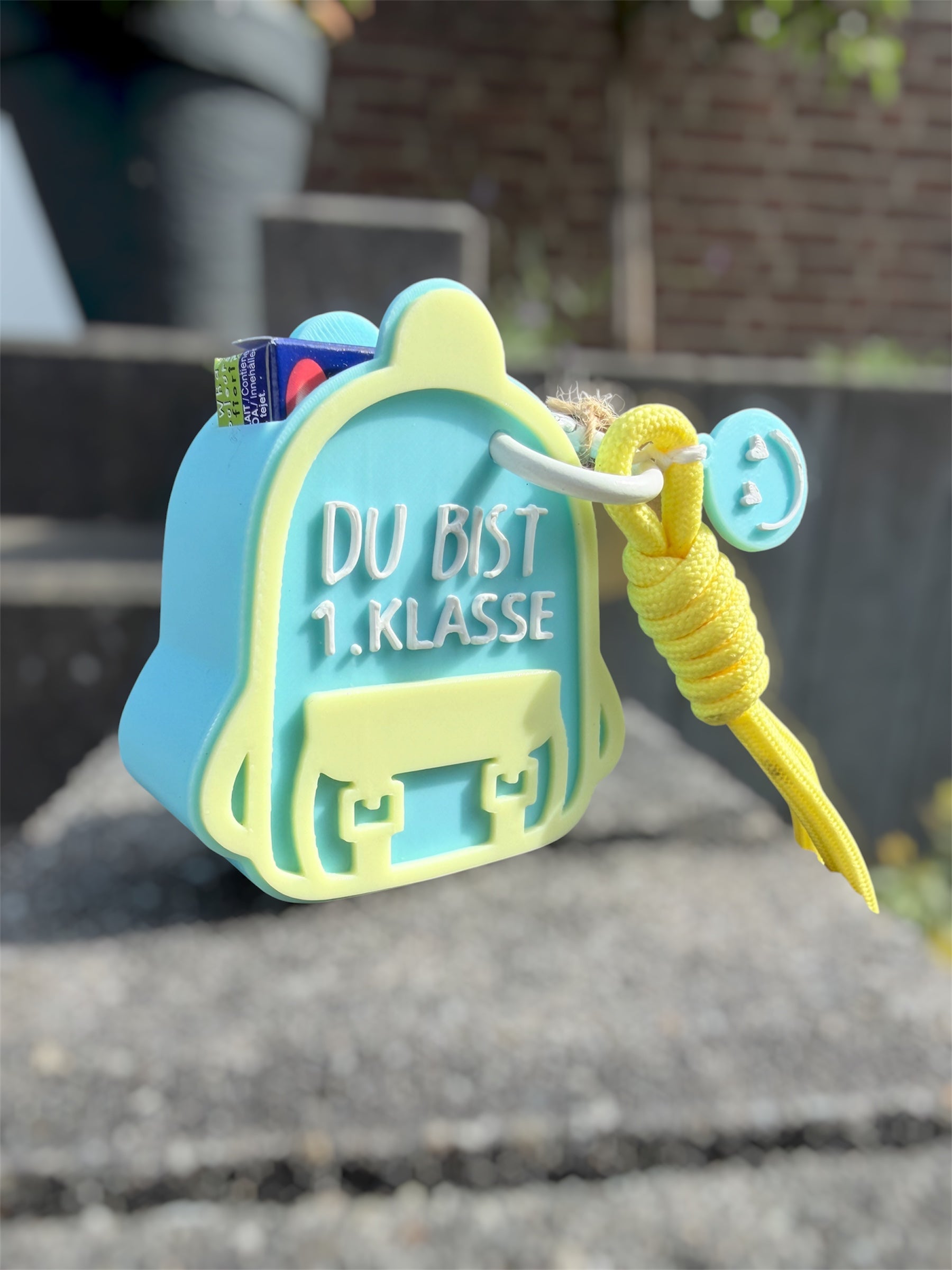 🎒 Mini-Schulranzen – personalisierbar mit Wunschname - Einschulung 🎒