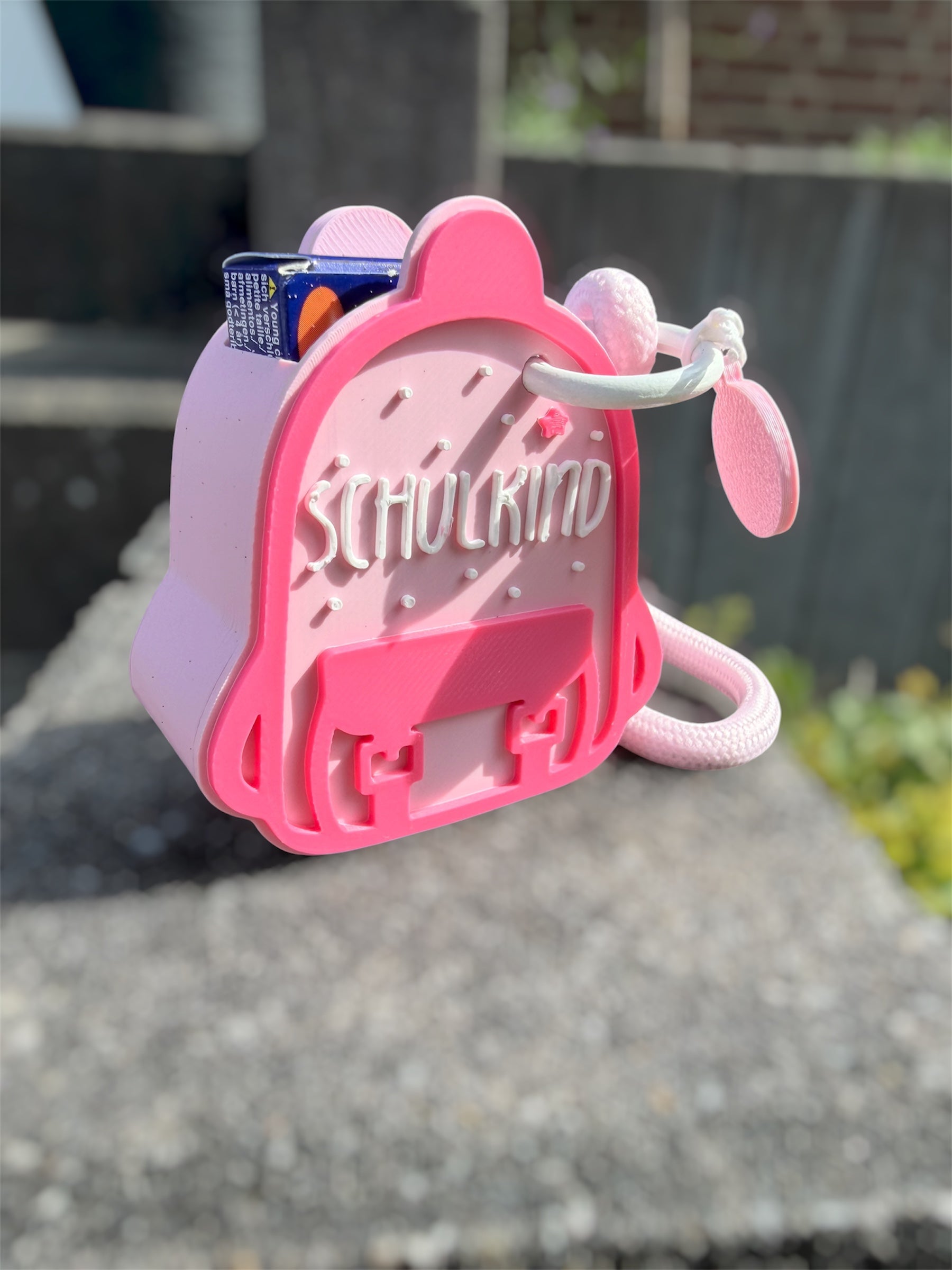 🎒 Mini-Schulranzen – personalisierbar mit Wunschname - Einschulung 🎒