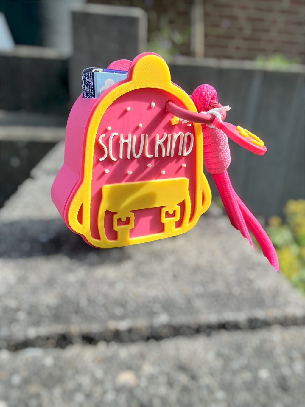🎒 Mini-Schulranzen – personalisierbar mit Wunschname - Einschulung 🎒