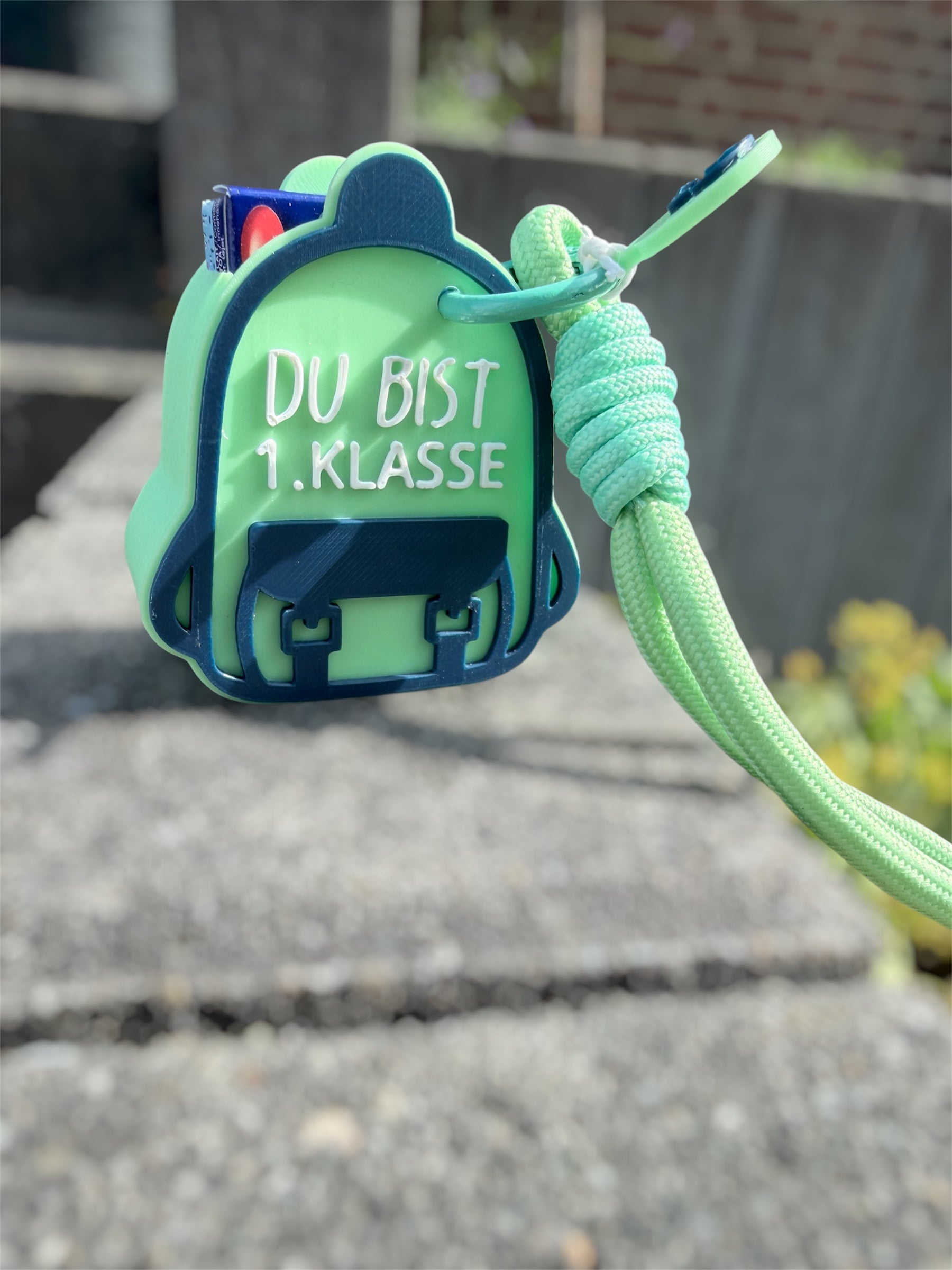 🎒 Mini-Schulranzen – personalisierbar mit Wunschname - Einschulung 🎒