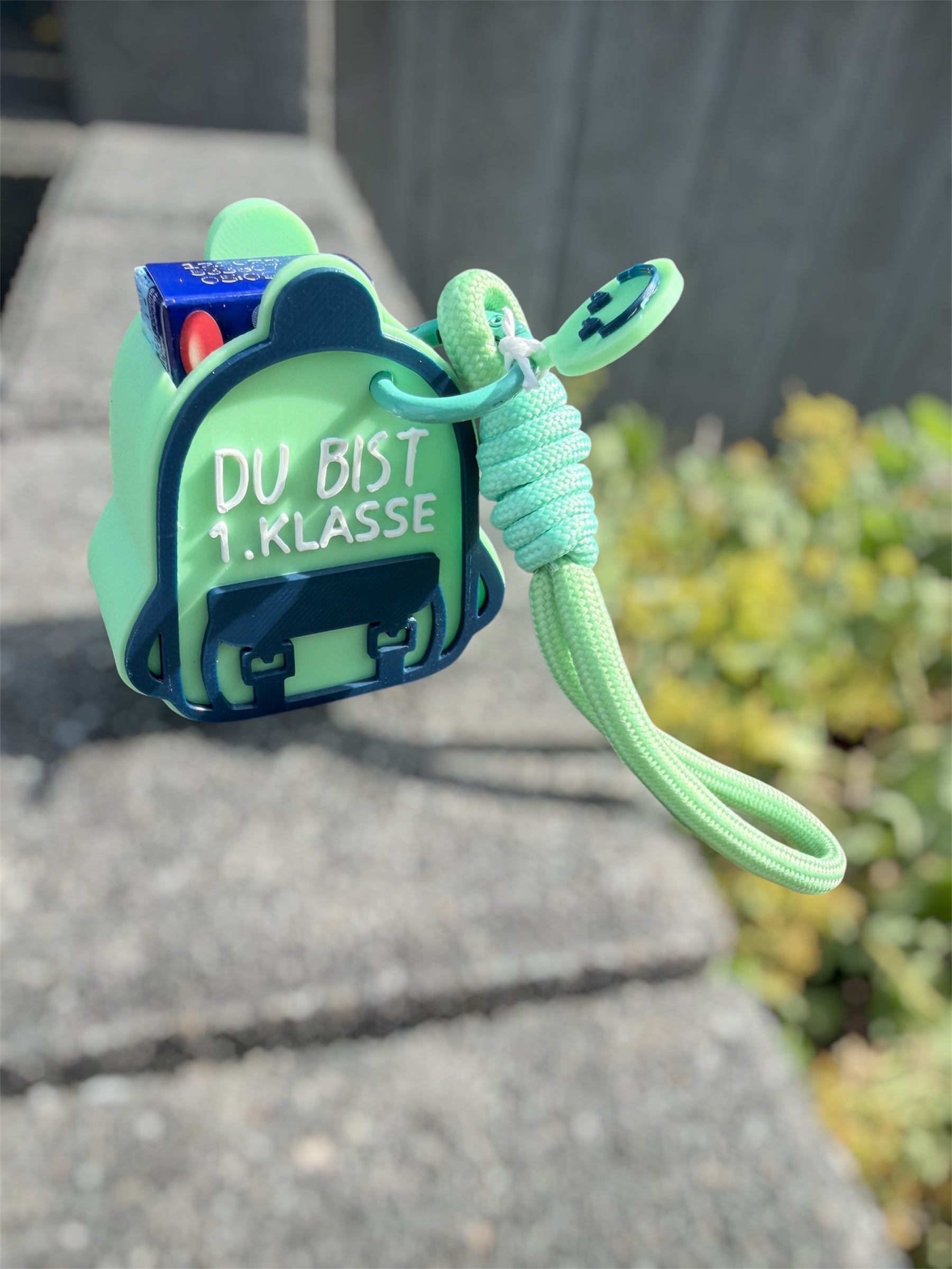 🎒 Mini-Schulranzen – personalisierbar mit Wunschname - Einschulung 🎒